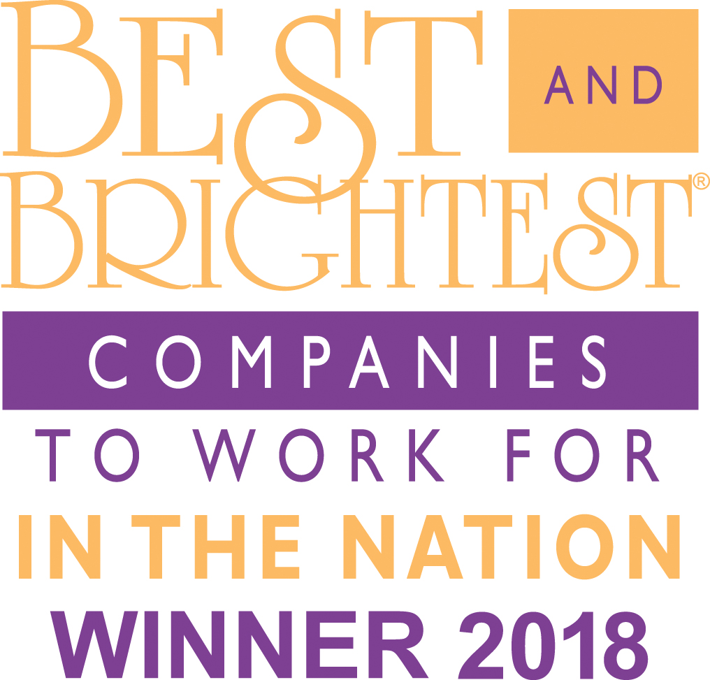 Best and Brightest Companies to Work for in the Nation, 2018 Winner, emblem