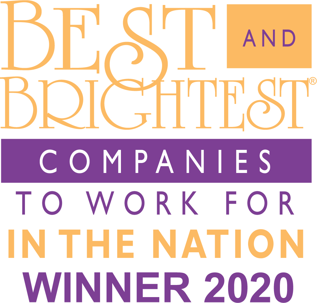 Best and Brightest Companies to Work for in the Nation; Winner 2020